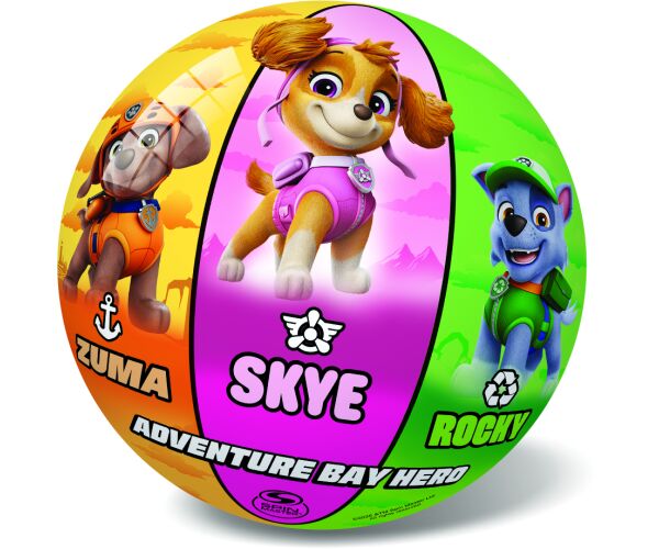 Míč Paw Patrol gumový - nenafouknutý 23 cm