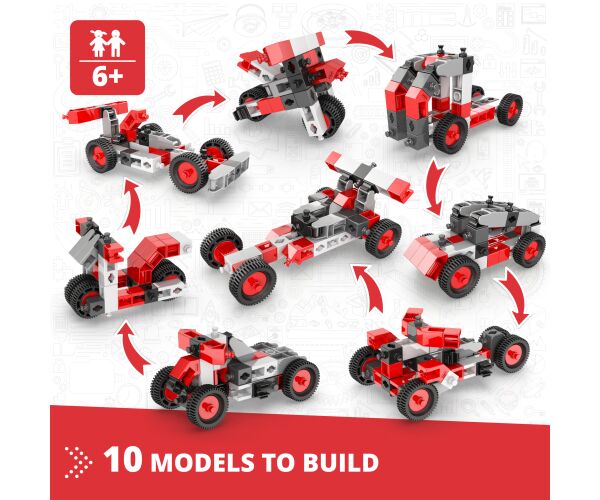 ENGINO Stavebnice CREATIVE BUILDER Multimodel set 10v1