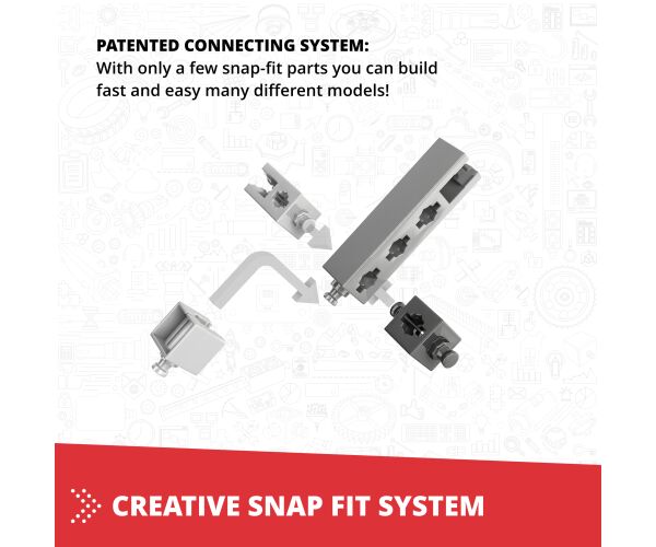 ENGINO Stavebnice CREATIVE BUILDER Multimodel set 10v1