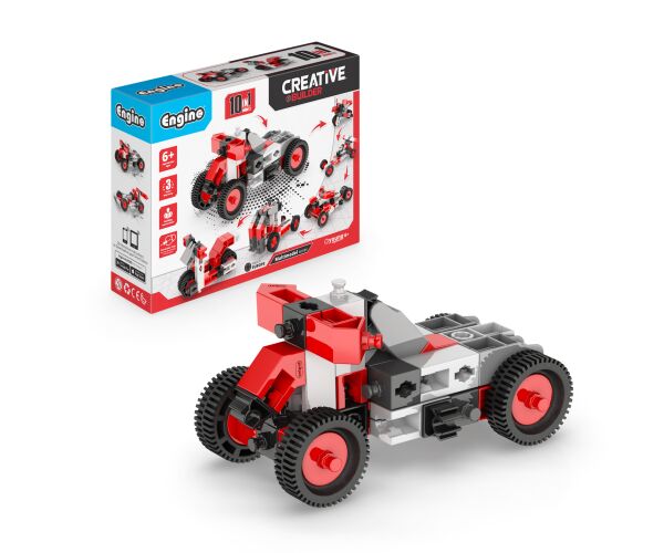 ENGINO Stavebnice CREATIVE BUILDER Multimodel set 10v1
