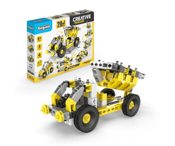 ENGINO Stavebnice CREATIVE BUILDER Multimodel set 20v1