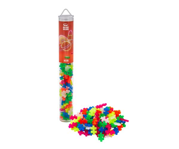 Stavebnice Plus-Plus Neon Mix 100ks
