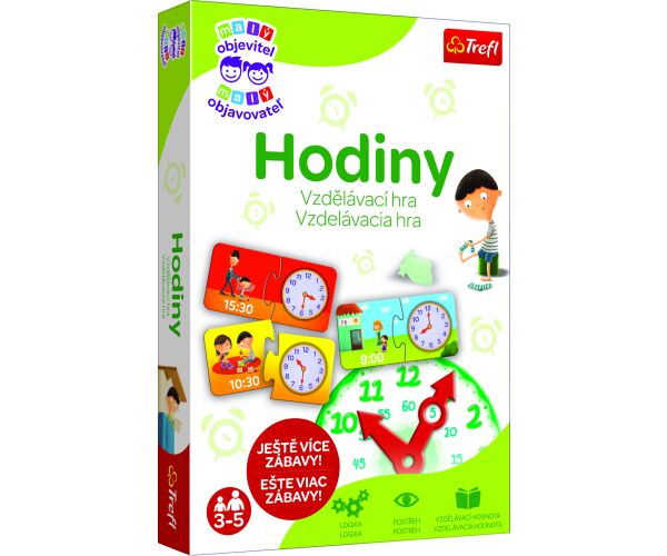 Trefl HRA MALÝ OBJEVITEL Hodiny