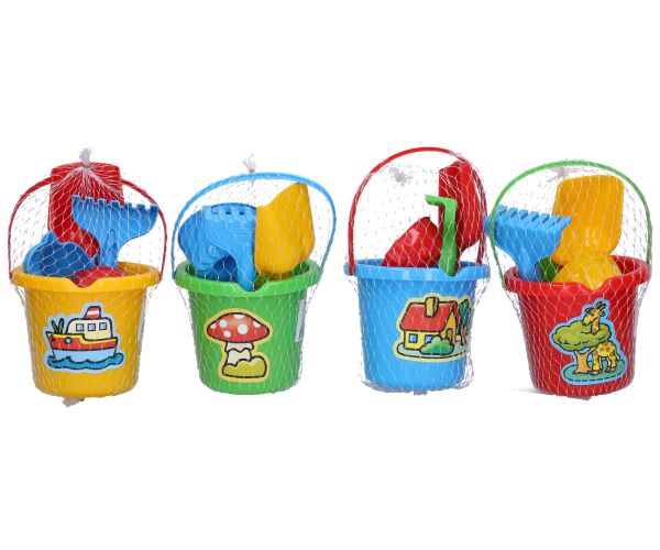 Sada na písek malá kyblík 10x11 cm