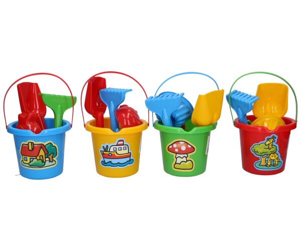 Sada na písek malá kyblík 10x11 cm