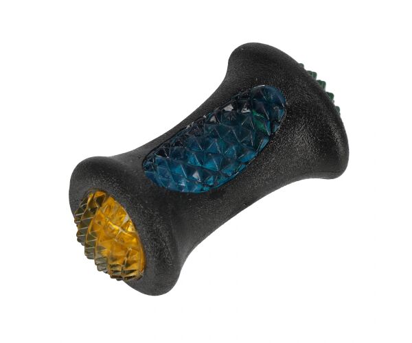 Hračka pro mazlíčky Kost blikající pro psy 9 cm