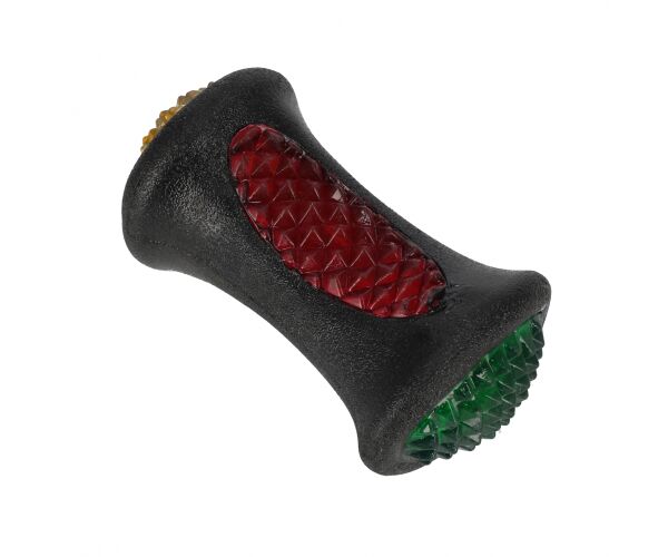Hračka pro mazlíčky Kost blikající pro psy 9 cm
