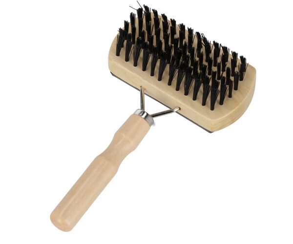 Kartáč na srst dřevěný 22 cm