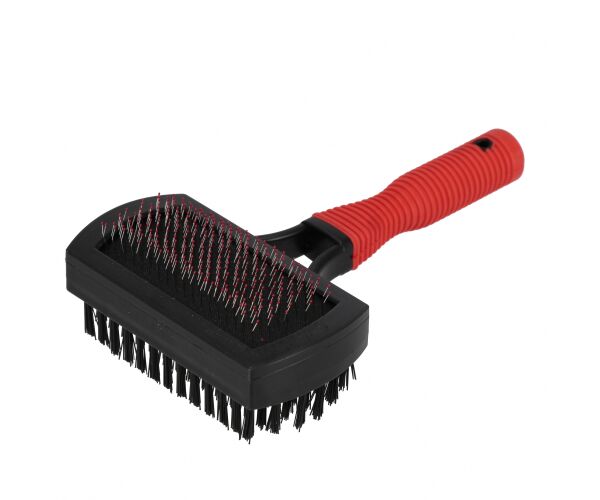 Kartáč na srst plastový 23 cm