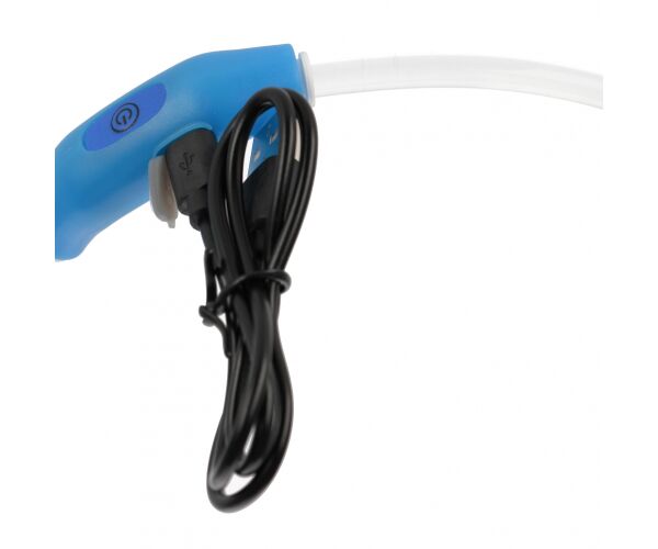 Obojek pro mazlíčky svítící LED USB 70 cm