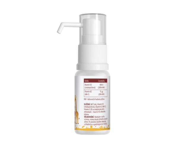 Blendea Vitamin D3 + K2 kapky pro děti 10 ml