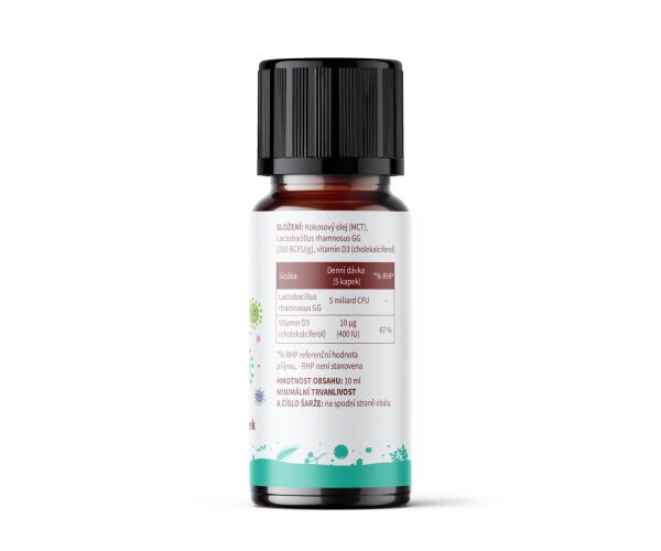 Blendea Probiotika pro děti s vitamínem D3 10 ml
