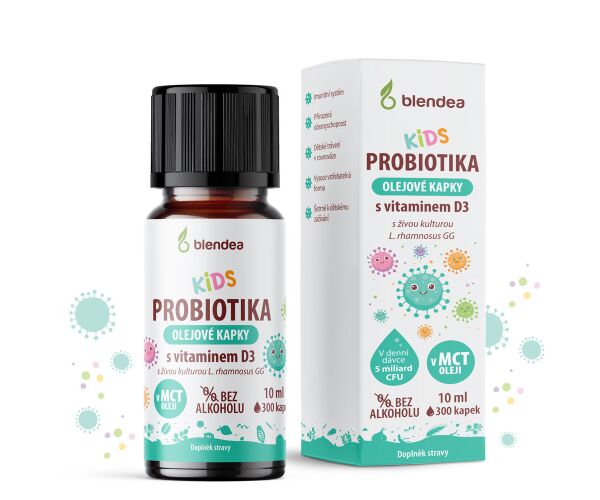 Blendea Probiotika pro děti s vitamínem D3 10 ml