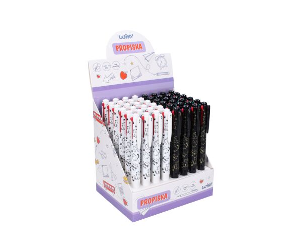 Propiska vícebarevná (4 barvy) 0.5 mm kočka