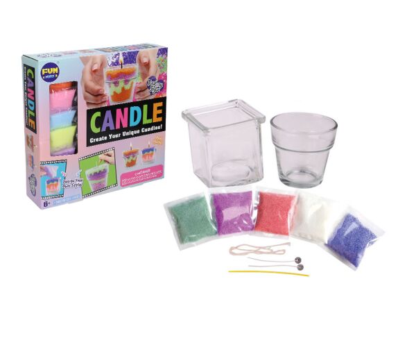 Tvorba svíček set