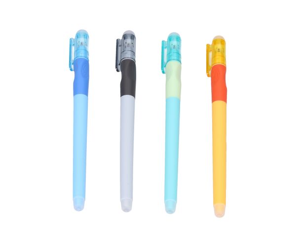 Propiska gumovací 0,5 mm modrá náplň