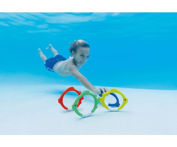 55507 Intex Kroužky pro potápění - ryba