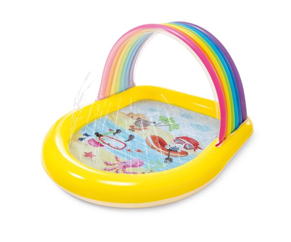 57156NP Nafukovací bazének s duhou 147x130x86 cm