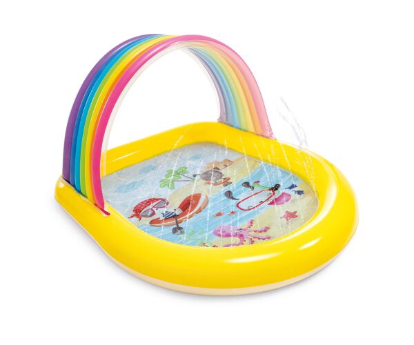 57156NP Nafukovací bazének s duhou 147x130x86 cm
