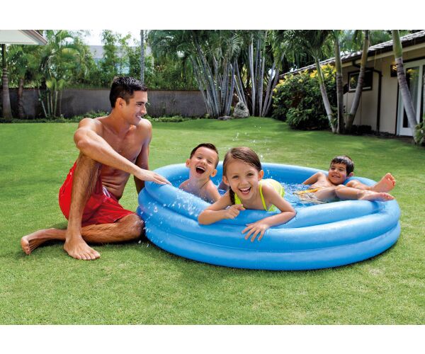 8426NP Bazén Crystal - modrý 147 x 33 cm