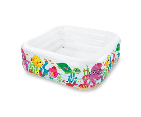 57471NP Nafukovací bazén - akvárium 159 x 159 x 50 cm