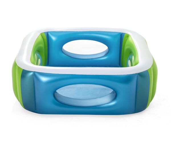 51132 Bazén nafukovací s okny 168x168x56cm