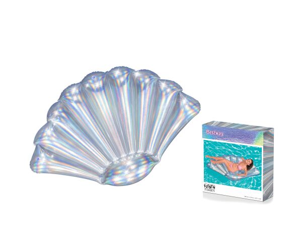 43414 Lehátko mušle nafukovací 1.85m x 1.14m