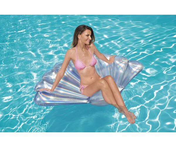 43414 Lehátko mušle nafukovací 1.85m x 1.14m