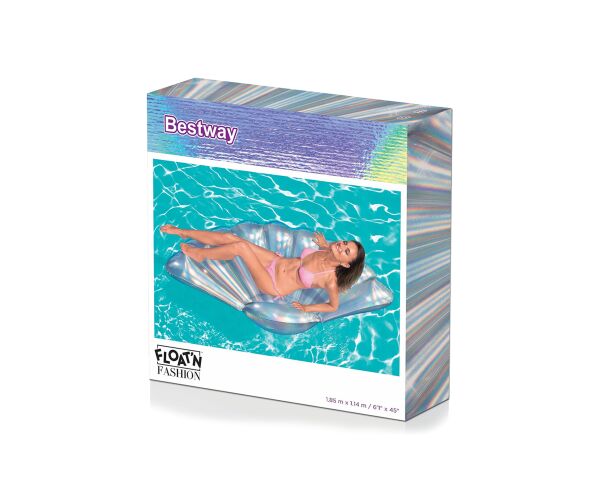 43414 Lehátko mušle nafukovací 1.85m x 1.14m