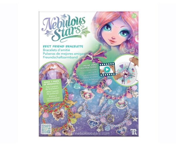 Nebulous Stars Náramky přátelství Coralia set