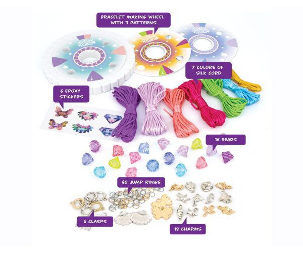 Nebulous Stars Náramky přátelství Coralia set