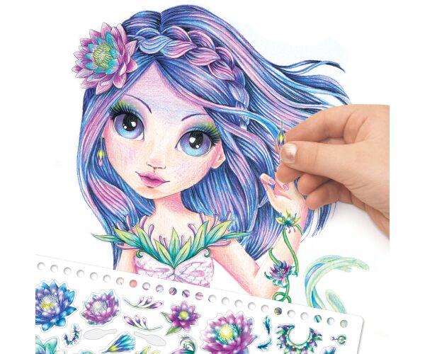 Nebulous Stars Kreativní sketchbook Nenuphia