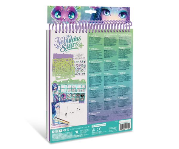 Nebulous Stars Kreativní sketchbook Nenuphia