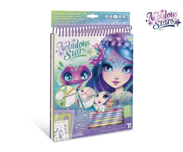 Nebulous Stars Kreativní sketchbook Nenuphia