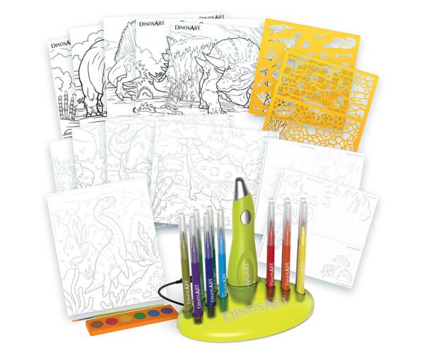 DinosArt Airbrush omalovánky set
