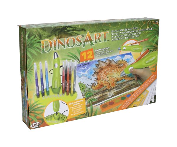 DinosArt Airbrush omalovánky set