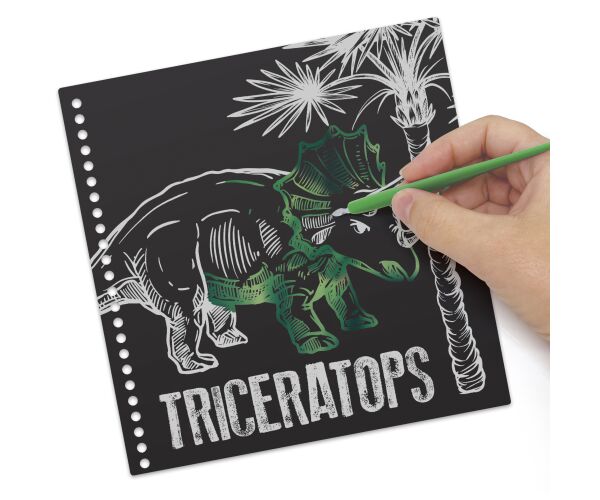 DinosArt Vyškrabovací deníček