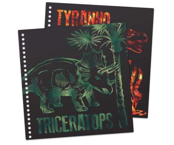 DinosArt Vyškrabovací deníček