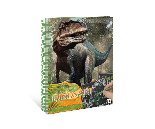 DinosArt Vyškrabovací deníček