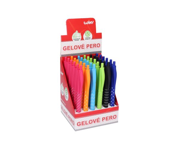 Gelové pero 0.7 mm mix
