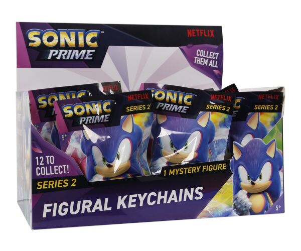 Sonic figurka – přívěsek na klíče