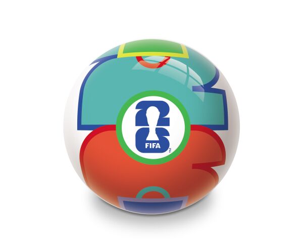 Míč FIFA fotbalový Mexiko 22cm nenafouknutý