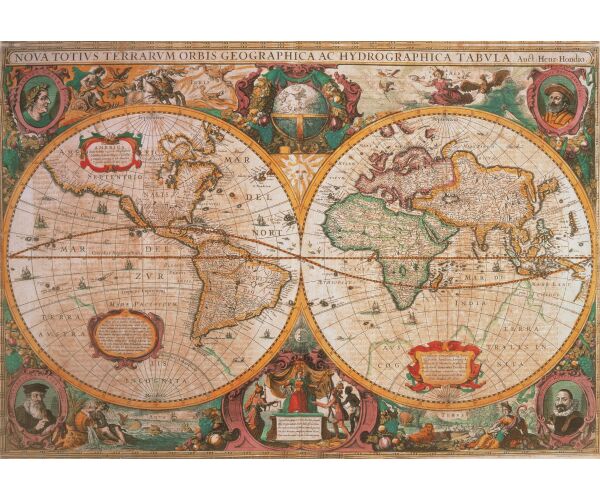 Clementoni Puzzle 1000 Old map