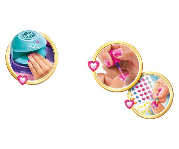 Clementoni CRAZY CHIC Nehtové studio Cool Nails