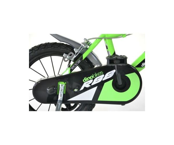 Dino Bikes Dětské kolo zelené 16