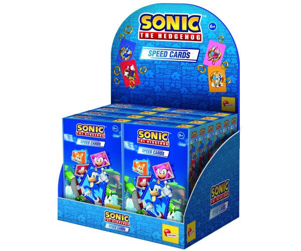 Lisciani Sonic Speed Card karetní hra 2-4 hráči