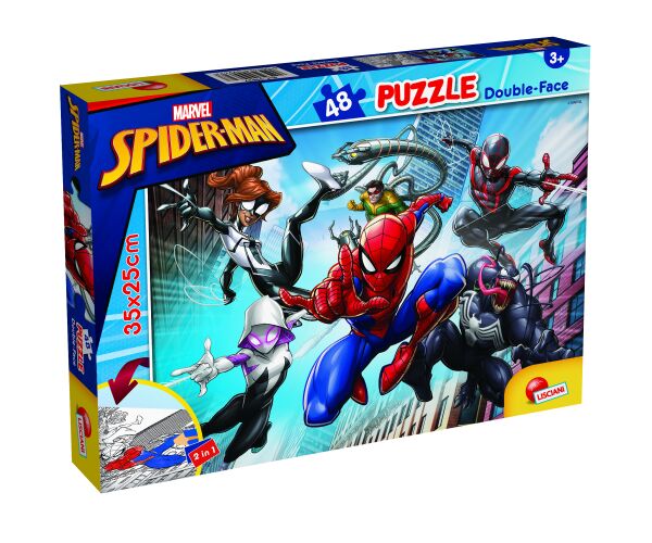 Lisciani Spider-Man puzzle oboustranné 48
