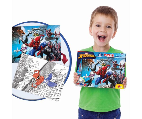 Lisciani Spider-Man puzzle oboustranné 48