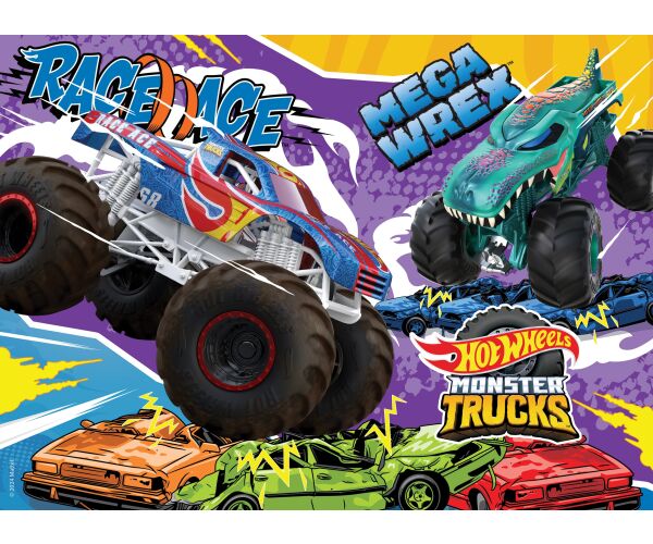 HOT WHEELS Puzzle 35x25 cm 48 dílků