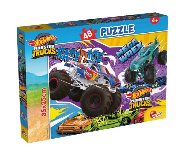 HOT WHEELS Puzzle 35x25 cm 48 dílků